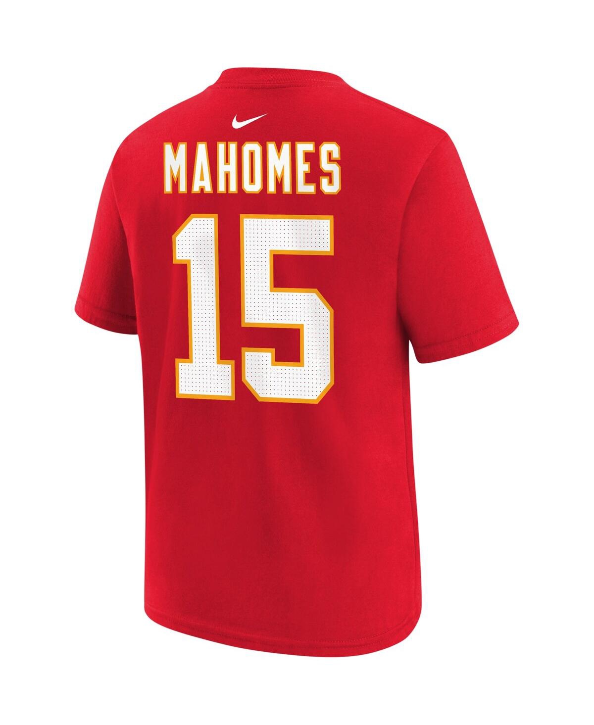 Little Boys and Girls Nike Patrick MahomesKansas City Chiefs Player Name and Number T-shirt - Red