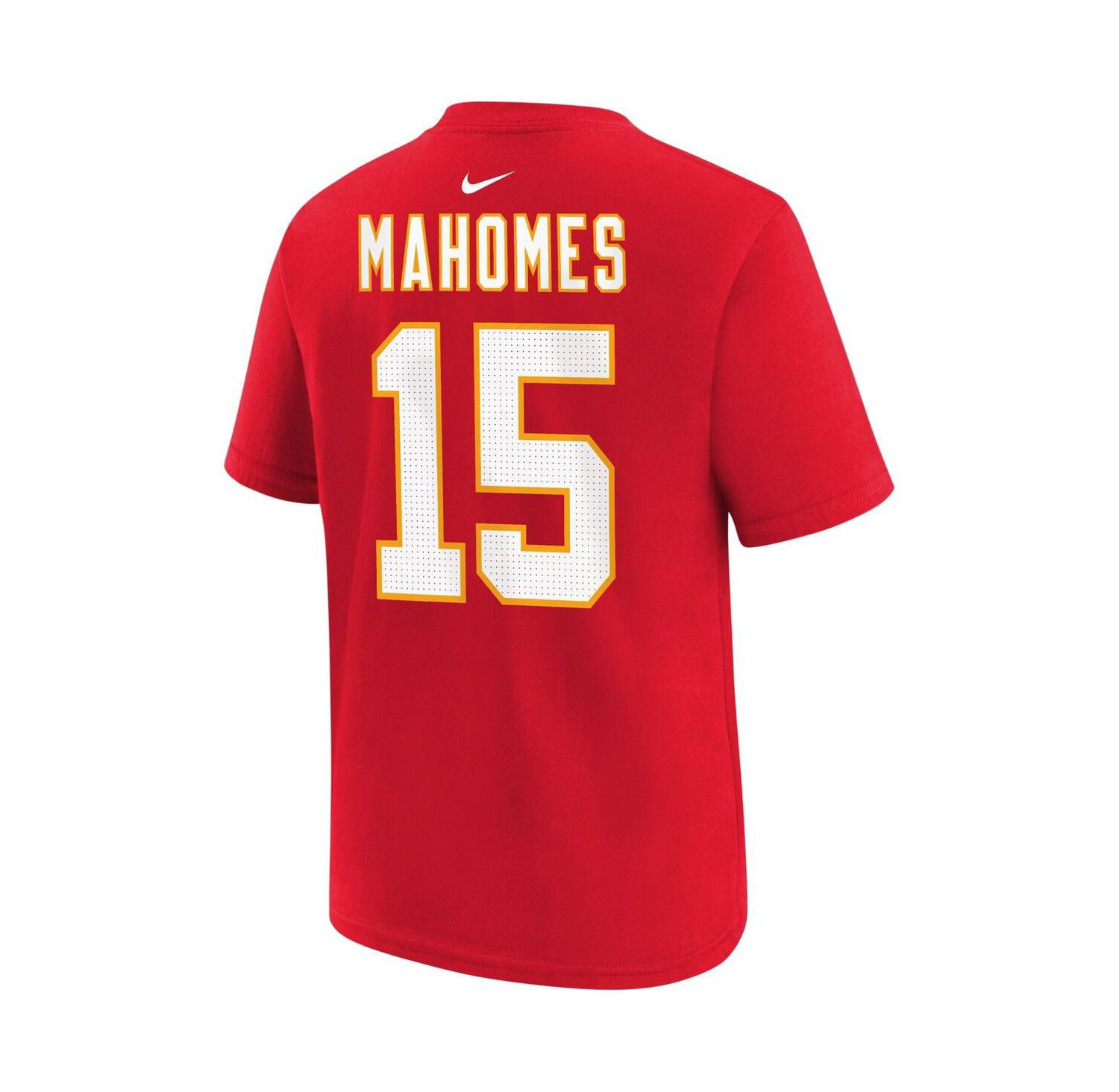 Little Boys and Girls Patrick Mahomes Red Kansas City Chiefs Player Name and Number T-shirt