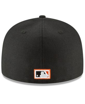 Men's Black San Francisco Giants Cooperstown Collection Wool 59FIFTY Fitted Hat