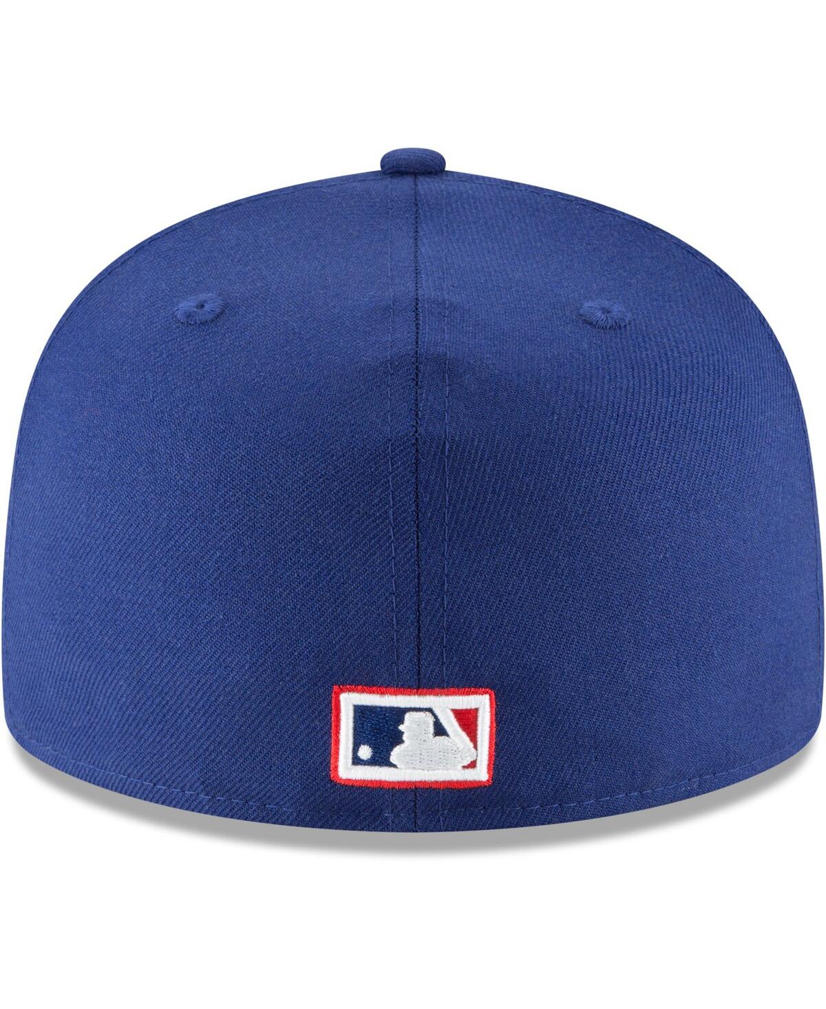 Men's New EraChicago Cubs Cooperstown Collection Wool 59FIFTY Fitted Hat - Royal