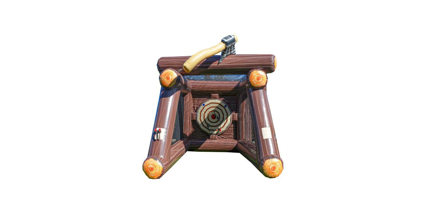 Детская игрушка Xjump Axe Throwing Target Game Inflatable, 14" L x 10" W x 13" H, Ages 14 & Up, цвет: Красный — фото 1