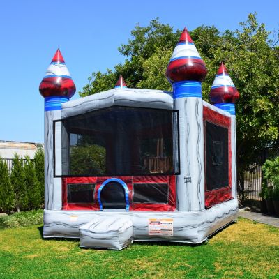 Titanium Commercial Grade Bounce House 13x13 for Kids and Adults (with Blower), Basketball Hoop, Outdoor Indoor, Bouncer Jumper, Birthday Party, Rental Grade, Big Inflatable