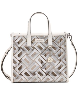 KARL LAGERFELD PARIS Nouveau Medium Clear Tote Macy's
