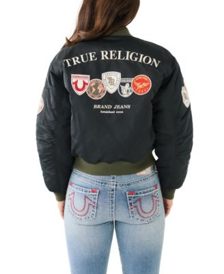 TRUE RELIGION /PU PATCH LOGO JACKET海外モデル TRUE RELIGION /PU PATCH LOGO JACKET海外モデル True Religion