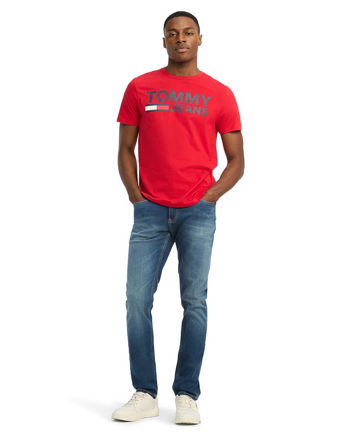 Tommy Hilfiger Men's Tommy Jeans Graphic Logo T-Shirt