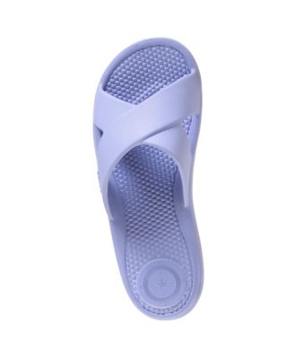 Women's Molded Cross Slide Sandals with Everywear