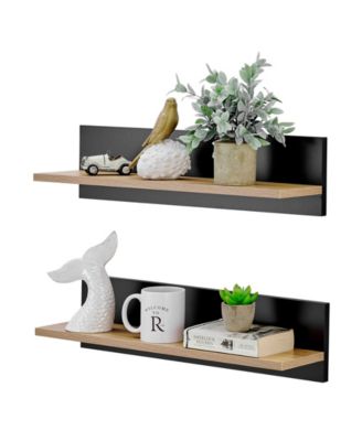 Repose Display Photo Ledge Shelf, Set of 2