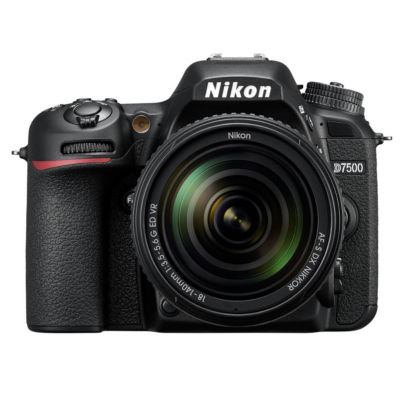 D7500 DSLR with AF-S DX NIKKOR 18-140mm f/3.5-5.6G ED VR Lens