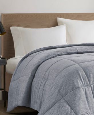 Comfort Cool Jersey Knit Oversized Down Alternative Comforter, Twin/Twin XL