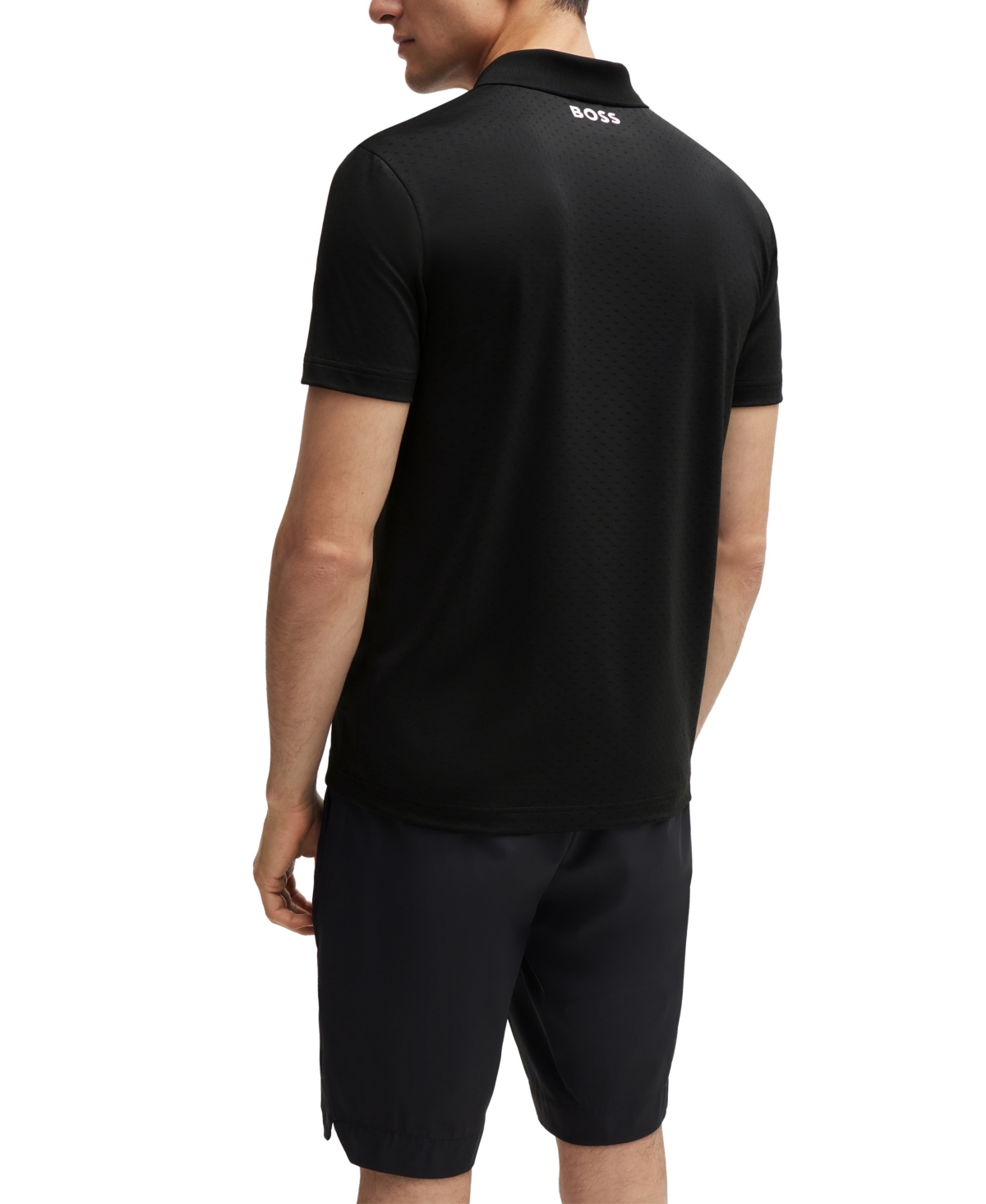 Boss by Hugo Boss Men's Degrade-Jacquard Polo Shirt