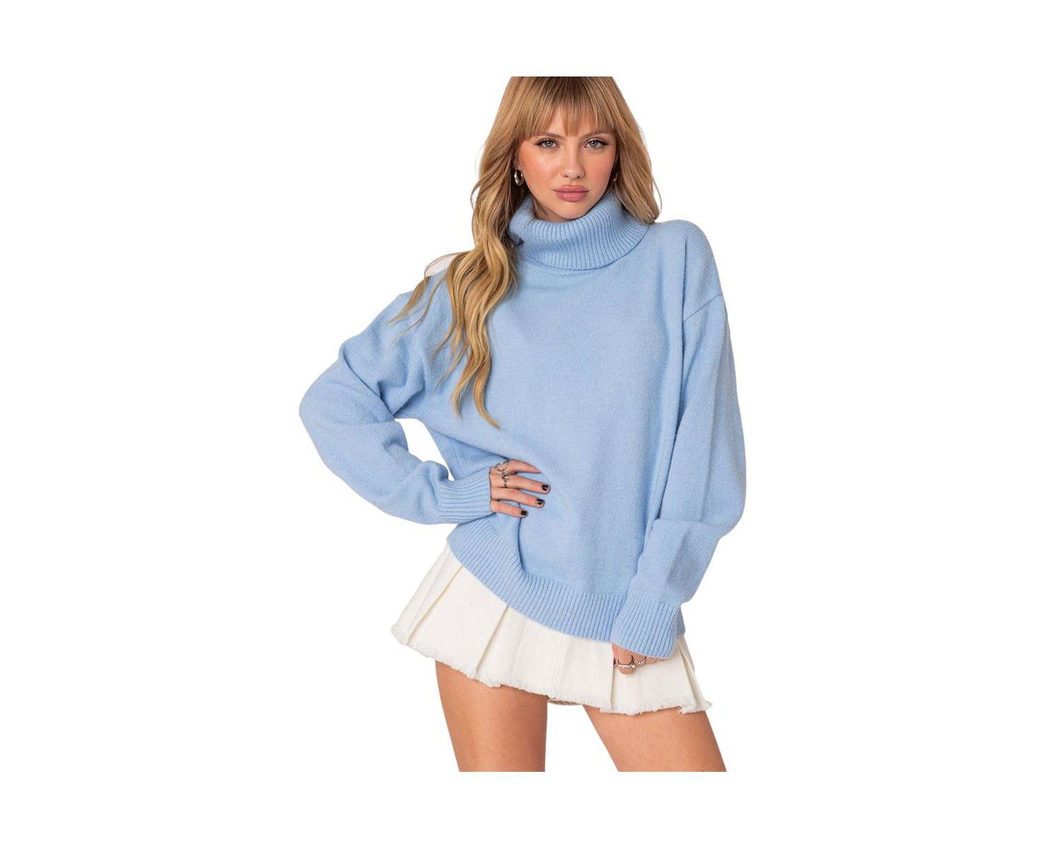 Women's Isabelle oversized turtle neck sweater