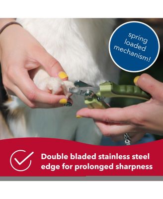 Safari by Dog Grooming Bundle - Dog Diamond Nail File, Professional Dog Nail Trimmer (Large) & Soft Slicker Dog Brush (Large)