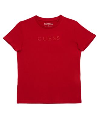 Big Boys Short Sleeve Embroidered Logo T-shirt