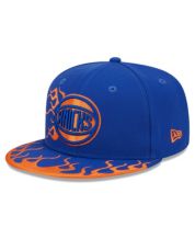 New Era Men's Gold, Navy New York Knicks Colour Pack 2-tone 9fifty Snapback  Hat In Gold,navy