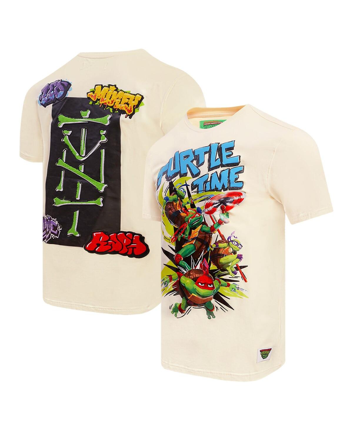 Shop Freeze Max Men's And Women's  Natural Teenage Mutant Ninja Turtles Turtle Time Graphic T-shirt