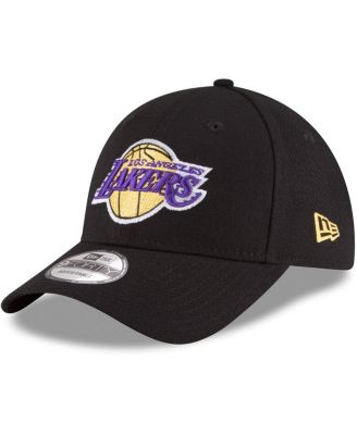 Men's Black Los Angeles Lakers Official Team Color The League 9FORTY Adjustable Hat