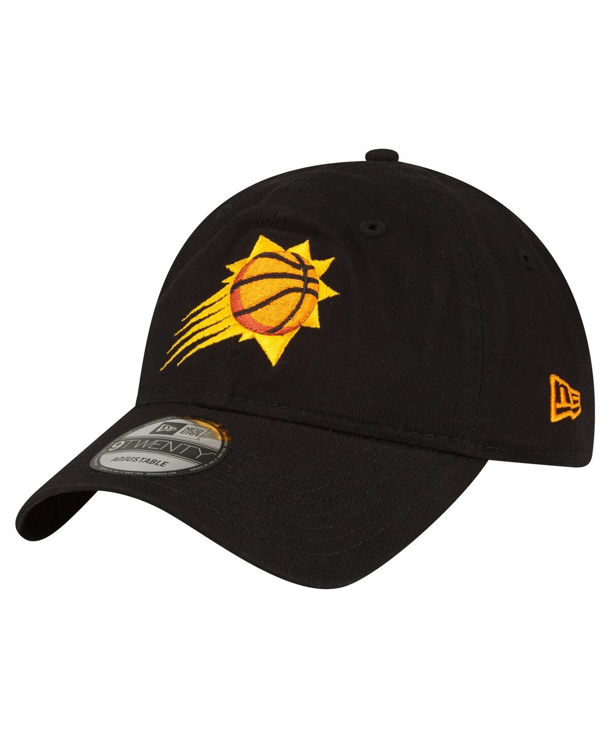 Shop New Era Men's  Black Phoenix Suns Team 2.0 9twenty Adjustable Hat