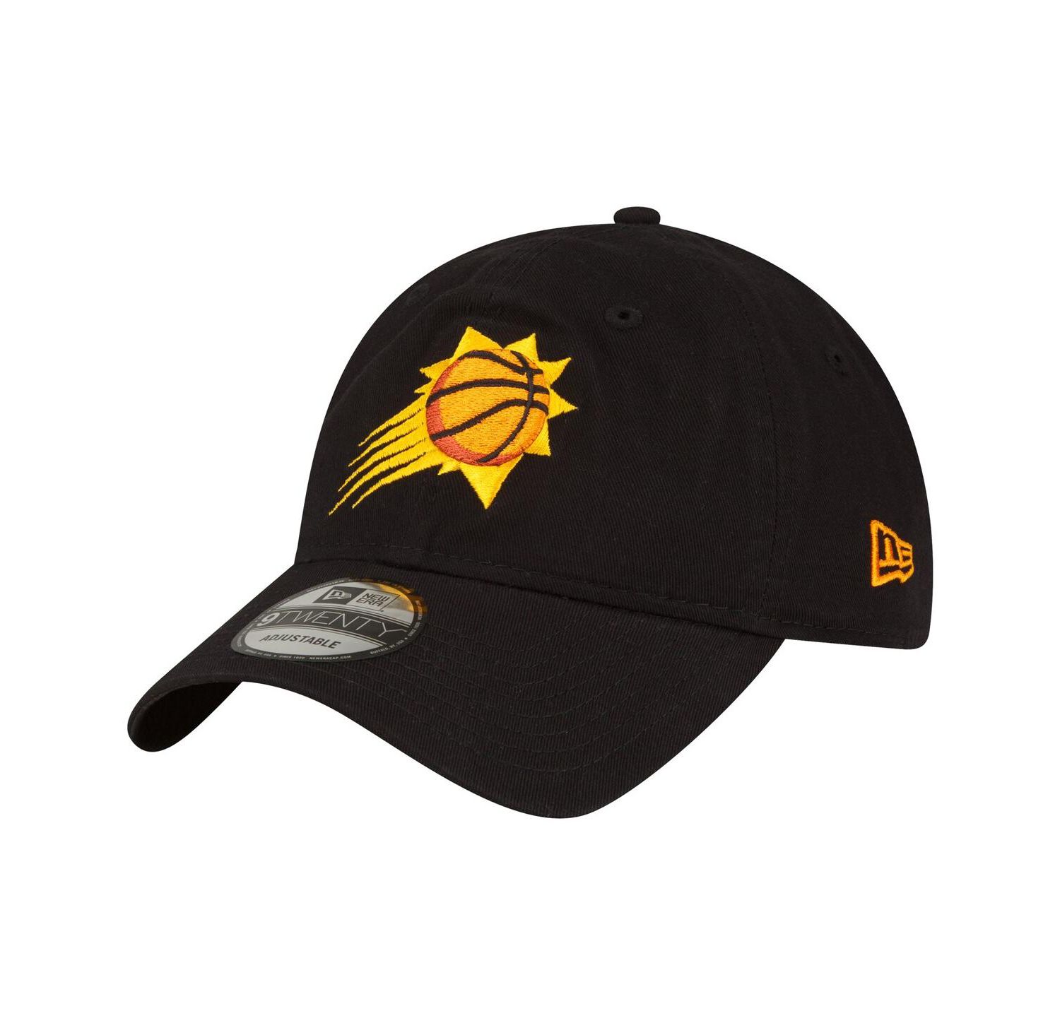Men's Black Phoenix Suns Team 2.0 9TWENTY Adjustable Hat