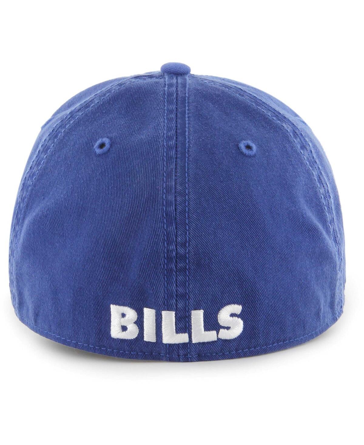 Shop 47 Brand Men's ' Royal Distressed Buffalo Bills Gridiron Classics Franchise Legacy Fitted Hat