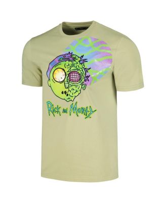 Men's and Women's Olive Rick and Morty Morty T-shirt