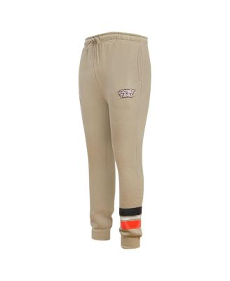 Men's Tan Looney Tunes Marvin Varsity Joggers