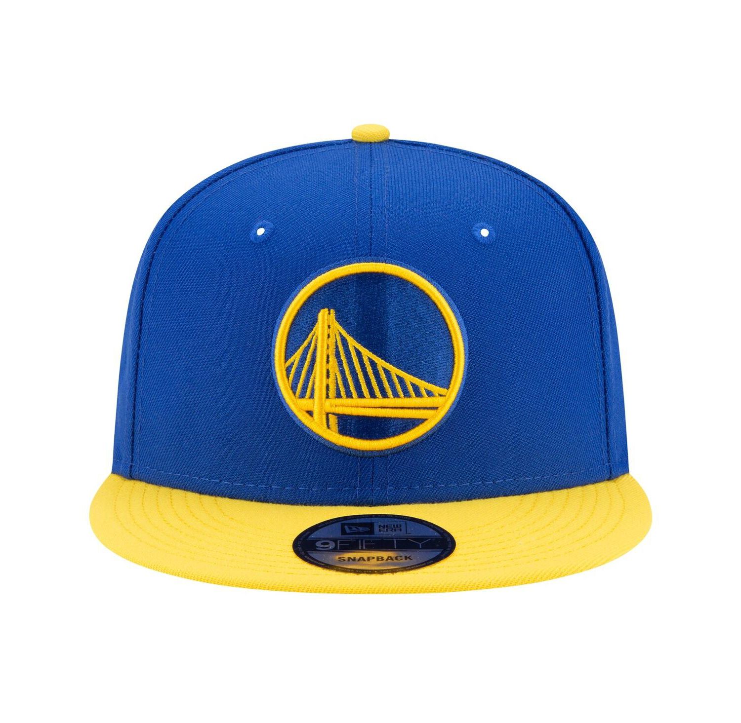 Men's Royal, Gold Golden State Warriors Official Team Color 2Tone 9FIFTY Snapback Hat