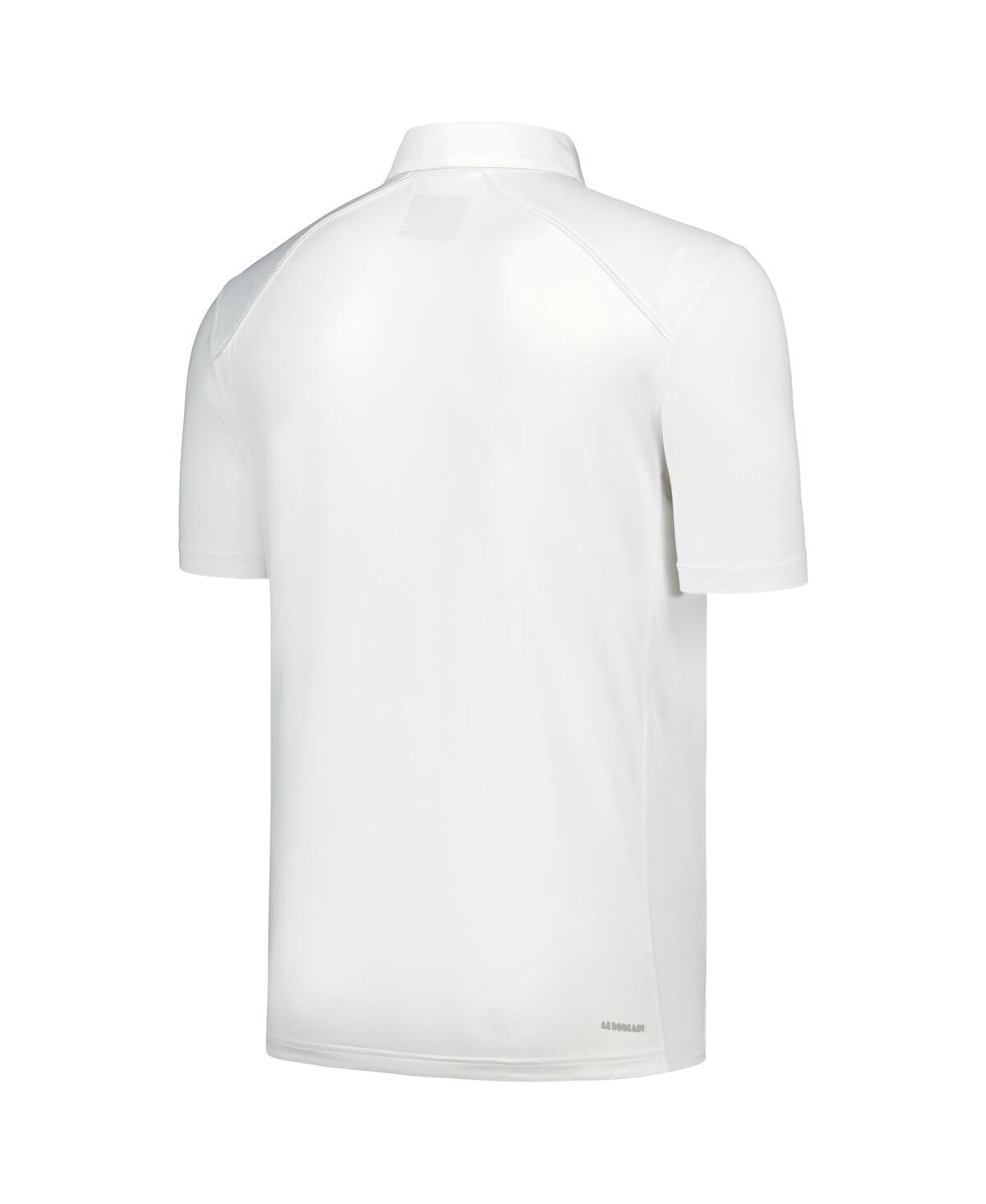 Shop Adidas Originals Men's Adidas White Rhode Island Rams Classic Aeroready Polo Shirt
