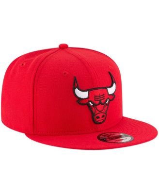 Men's Red Chicago Bulls Official Team Color 9FIFTY Snapback Hat