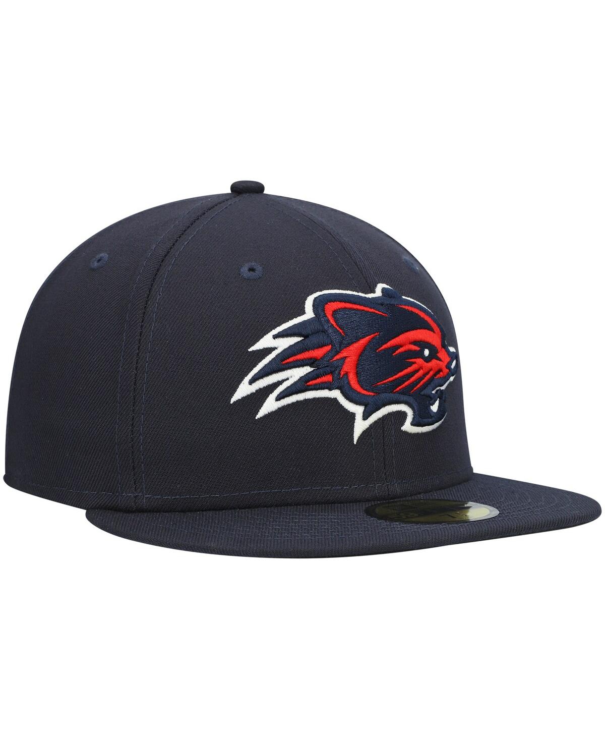 Men's New EraNew Hampshire Fisher Cats Authentic Collection Team Home 59FIFTY Fitted Hat - Navy
