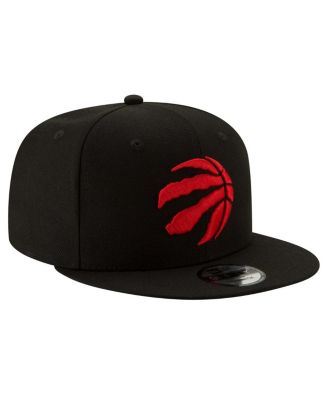 Men's Black Toronto Raptors Official Team Color 9FIFTY Snapback Hat