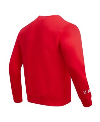 Men's and Women's Red Looney Tunes Taz Savage Horror Pullover Sweatshirt