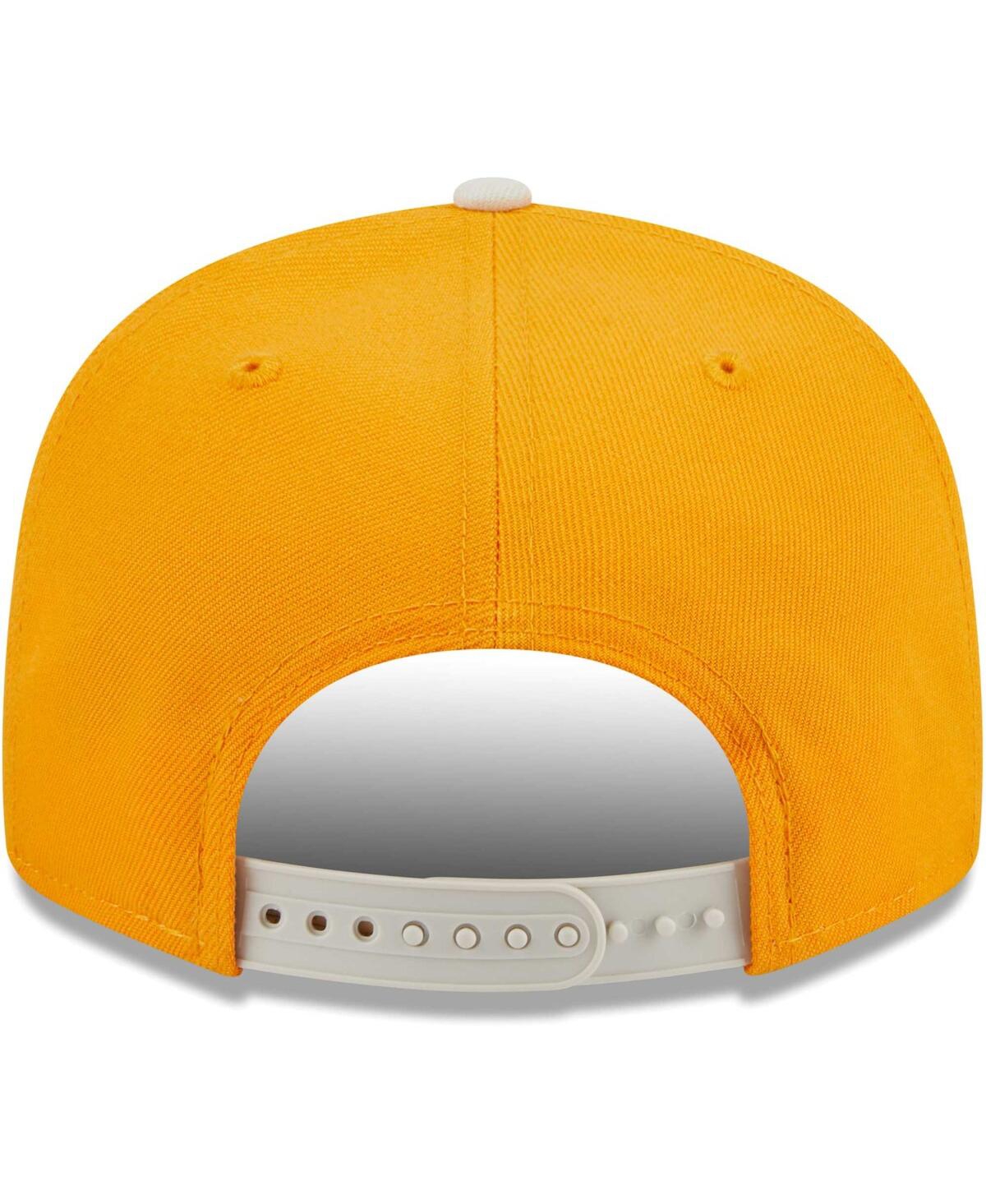 Shop New Era Men's  Gold San Francisco Giants Tiramisu 9fifty Snapback Hat