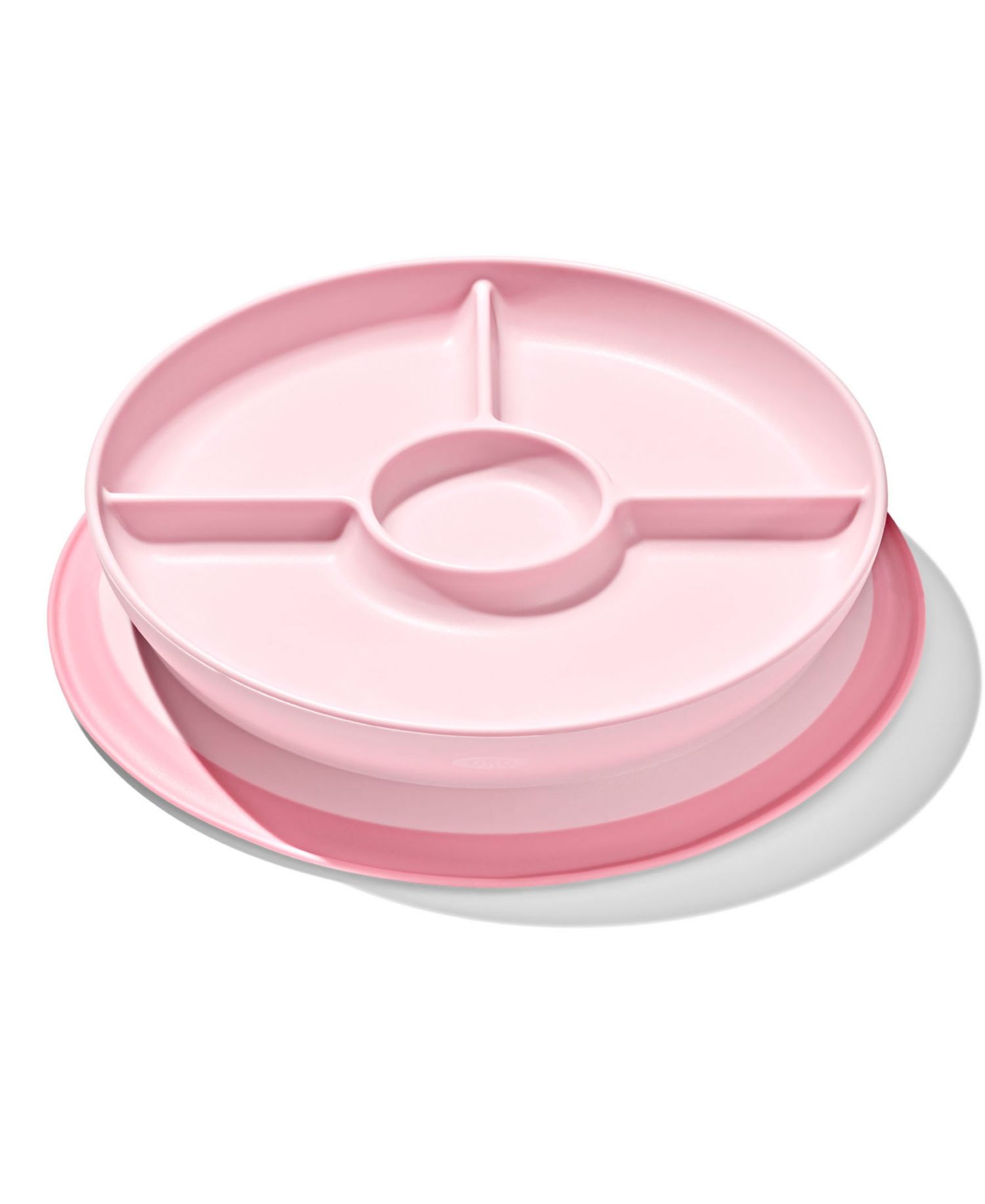 Tot Stick Stay Suction Divided Plate