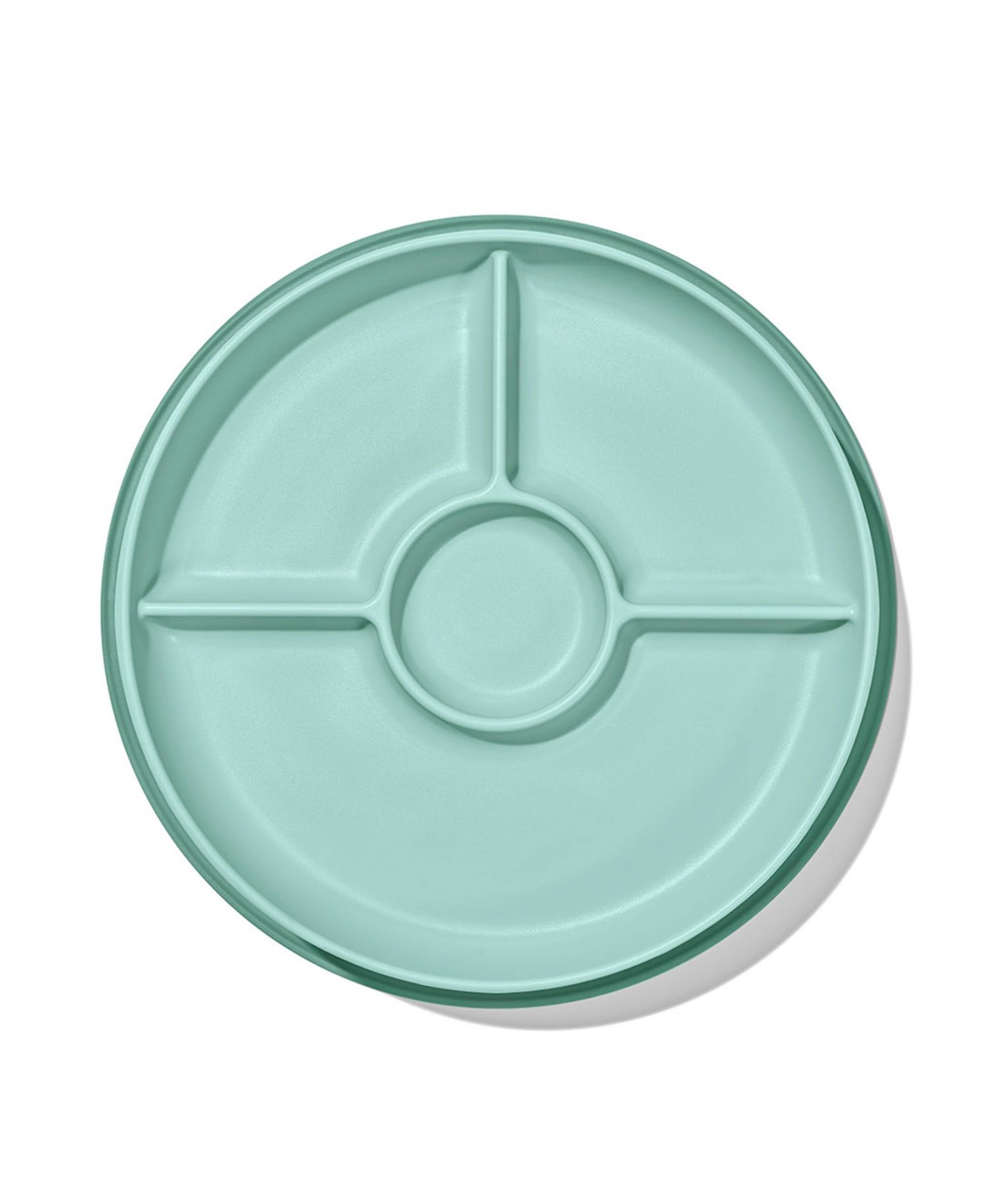 Tot Stick Stay Suction Divided Plate