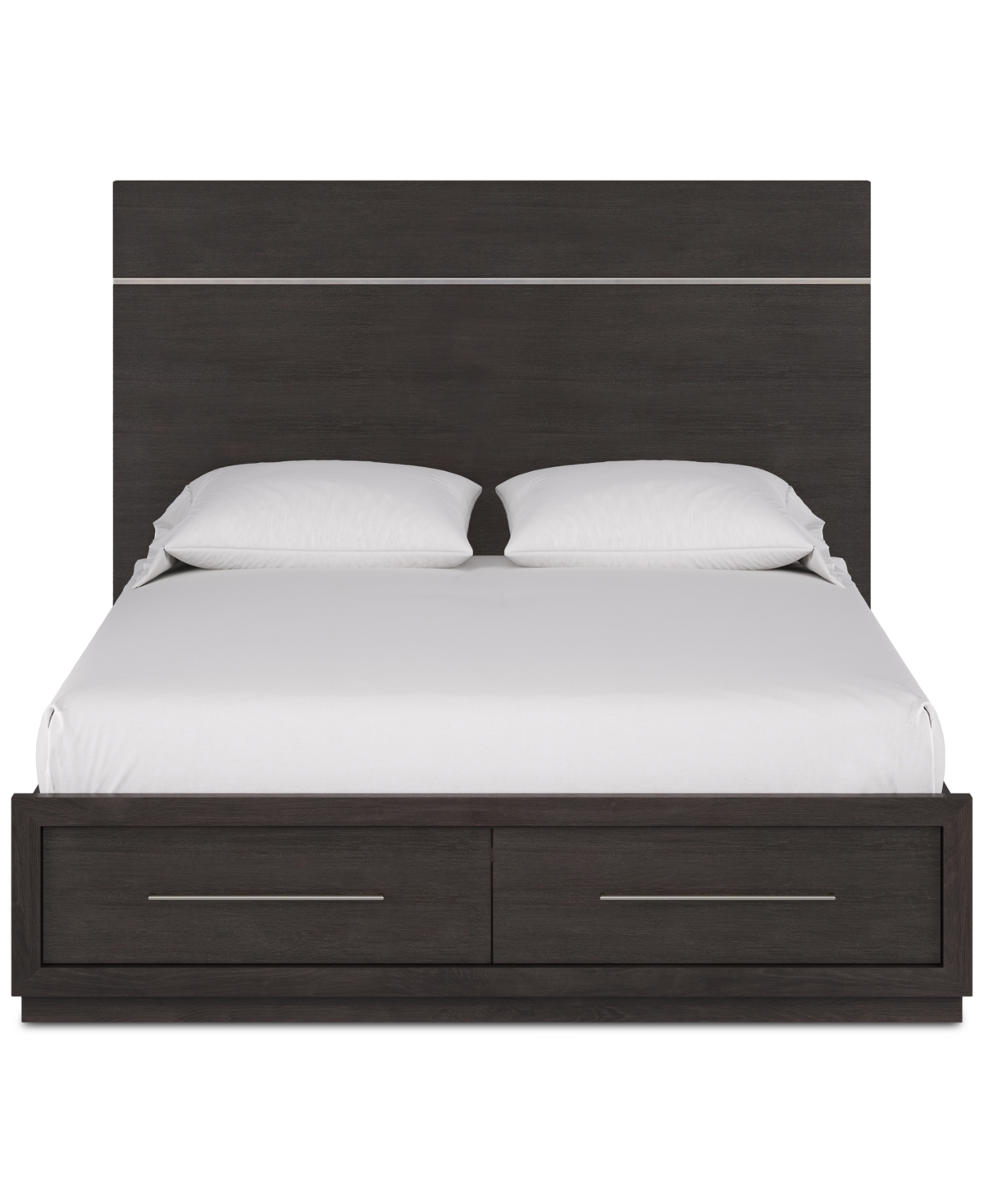 Macy's Tivie 3pc Bedroom Set (full Storage Bed + Dresser + Nightstand), Created For  In Brown