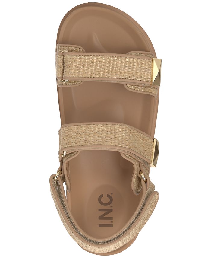 I.N.C. International Concepts Women's Caledon Footbed Sandals, Created for Macy's Macy's