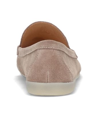 Women's Melanie Skimmer Leather Suede Loafers