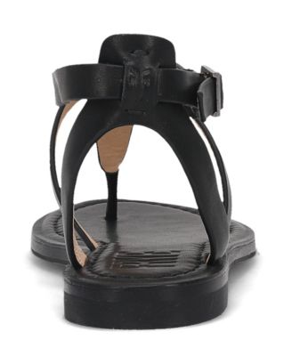 Women's Taylor Thong Leather Flat Sandals