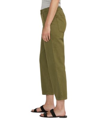 Women's Chino Tailored Cropped Pants