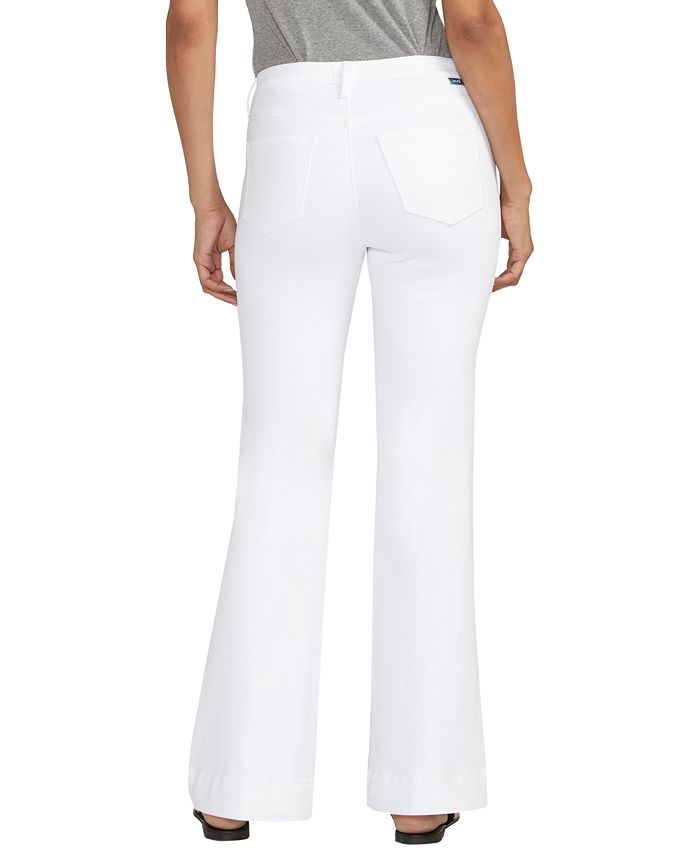 JAG Women's Kait Mid Rise Flare Leg Pants - Macy's