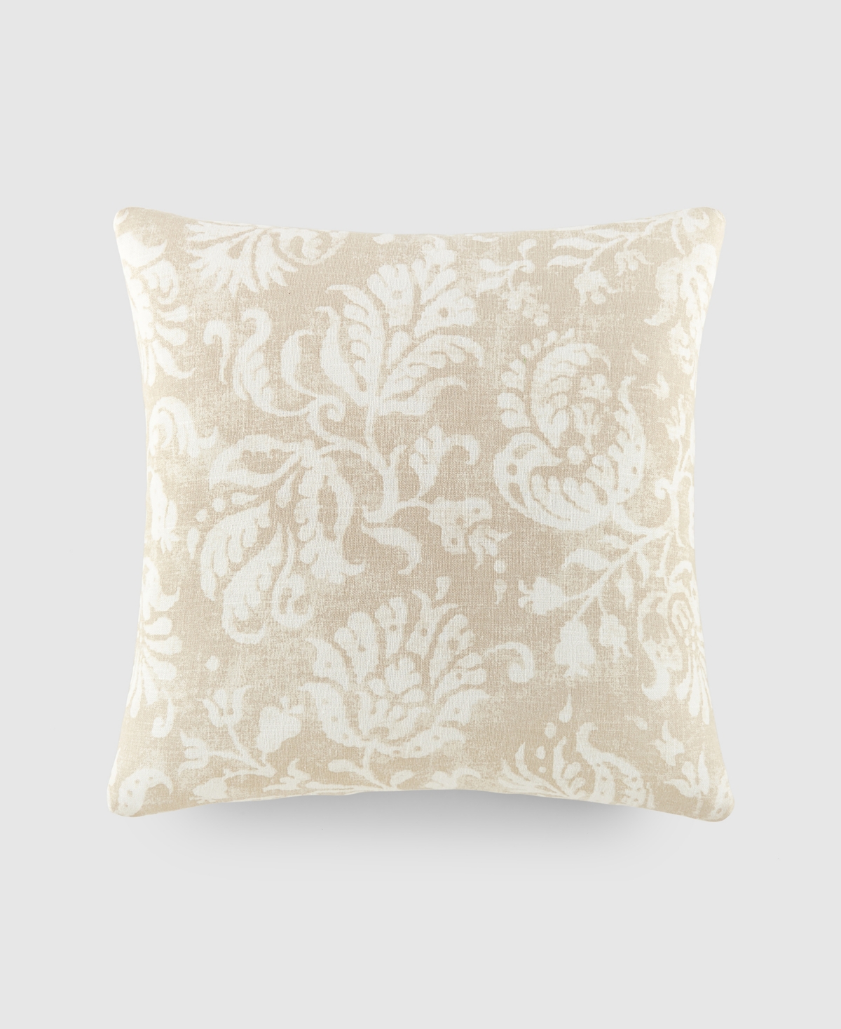 Ienjoy Home Elegant Pattern Decorative Pillow, 20" X 20" In Natural