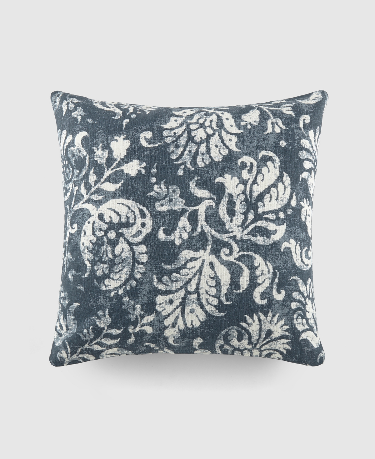 Ienjoy Home Elegant Pattern Decorative Pillow, 20" X 20" In Navy