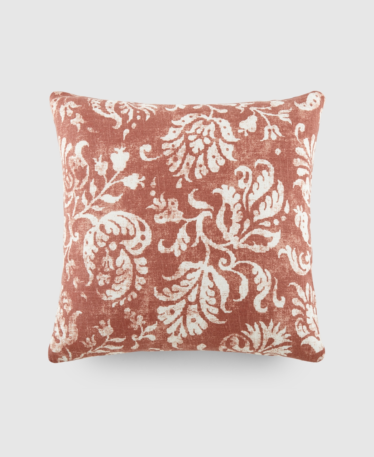 Ienjoy Home Elegant Pattern Decorative Pillow, 20" X 20" In Rose