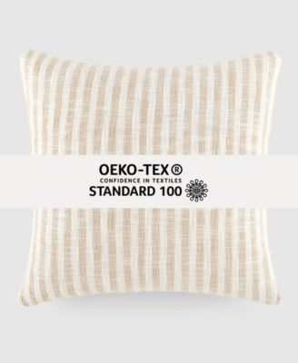 Yarn Dyed Thin Stripe Decorative Pillow, 20" x 20"