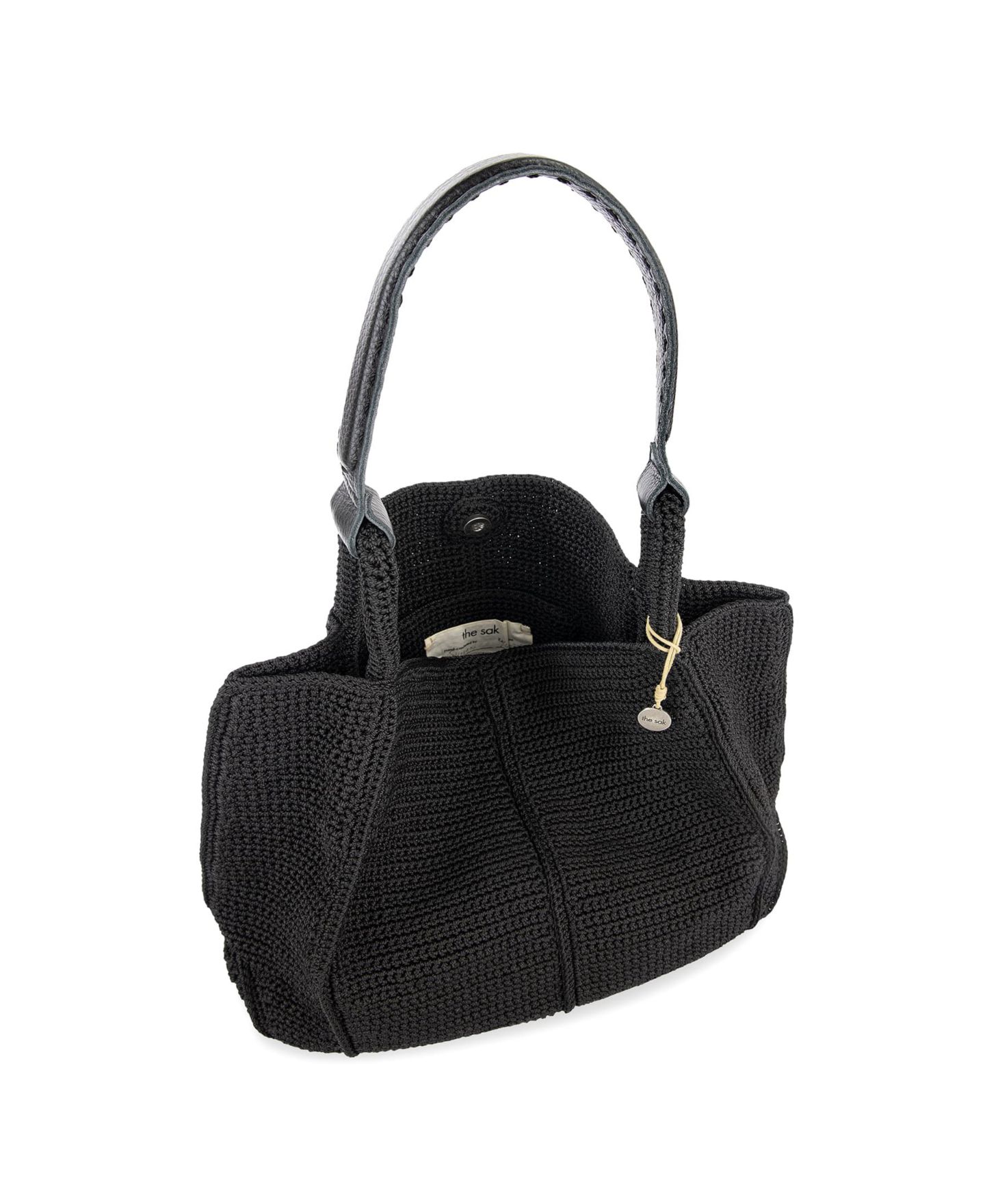 Женская сумка The Sak Los Feliz Crochet Tote, цвет: Bamboo Static — фото 7