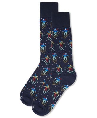 Men's Skiers Paradise Novelty Crew Socks