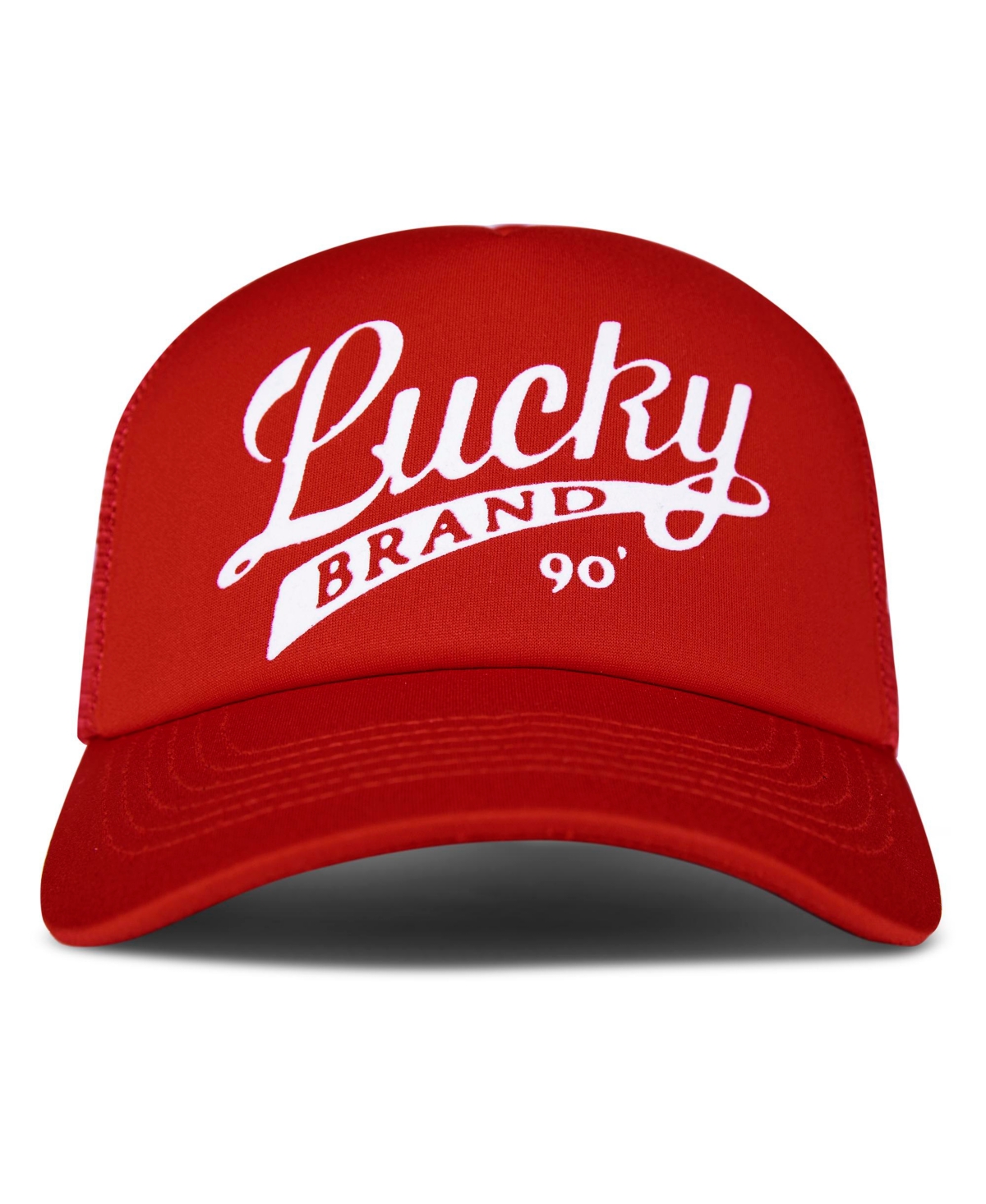 Lucky Brand Women's Print Trucker Cap In Red