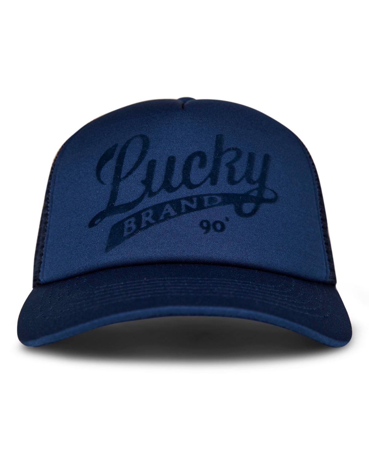 Lucky Brand Women's Print Trucker Cap In Navy