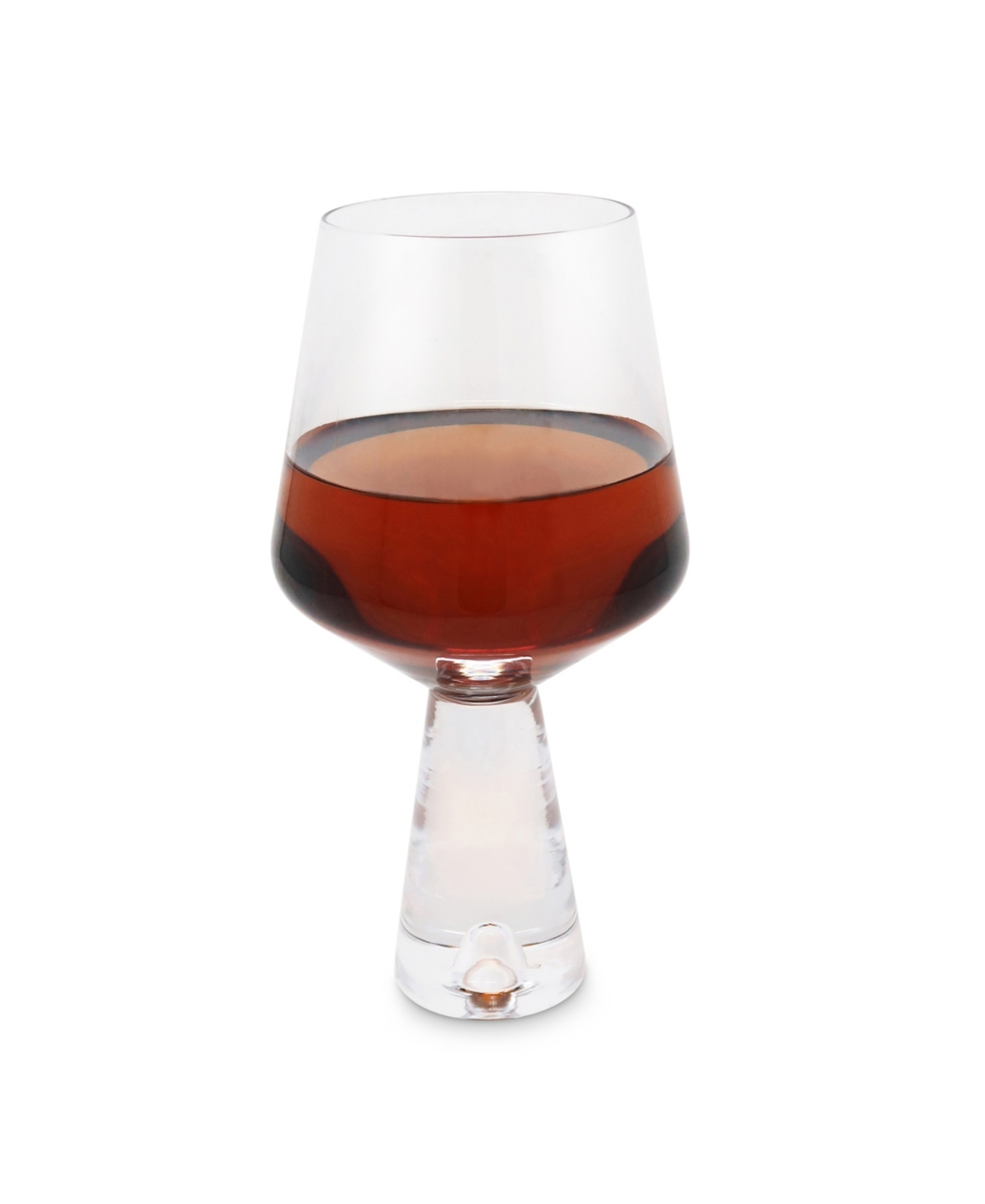 Vivience Ombre Water Glasses, Set Of 6 In Clear,smoked