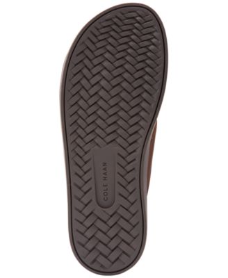 Cole Haan Men's Nantucket Cross Strap Slip-On Slide Sandals